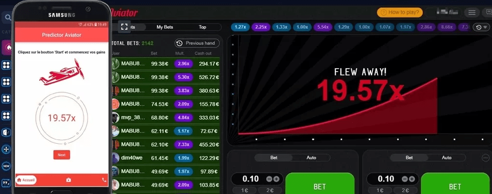 Aviator game predictor
